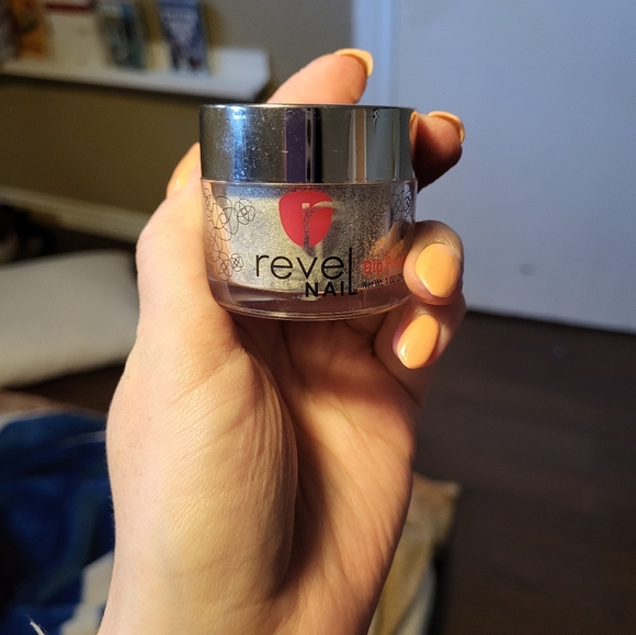 Silver glitter nail dip powder - Picture 1 of 3